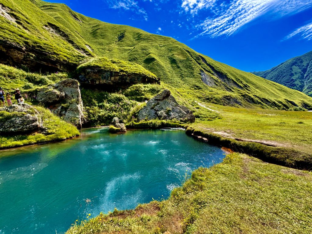 Oudziro lac, Trousso vallée, Kazbegui region