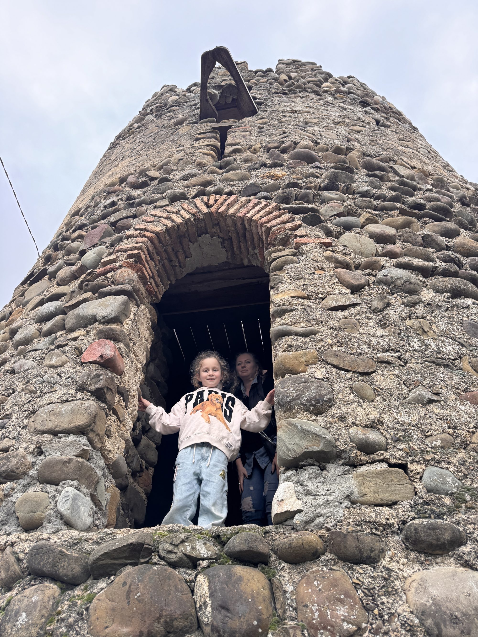 Sighnaghi. Visite avec les enfants