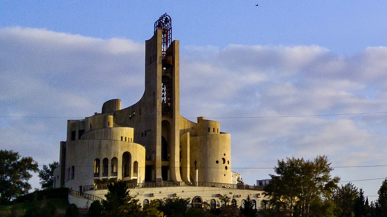 Le Palais des Rituels de Tbilissi egalement connu sous le nom de Palais des Mariages