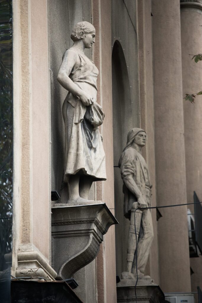 Sculpture soviétique